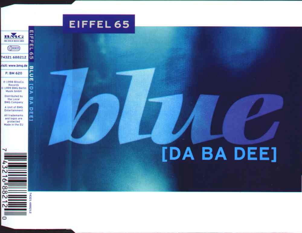 Eiffel 65  blue a